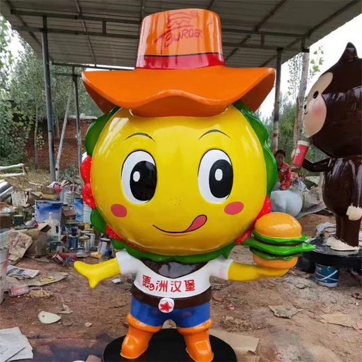 商場(chǎng)卡通雕塑擺件-卡通雕塑定制廠家-大型卡通雕塑安裝現(xiàn)場(chǎng)