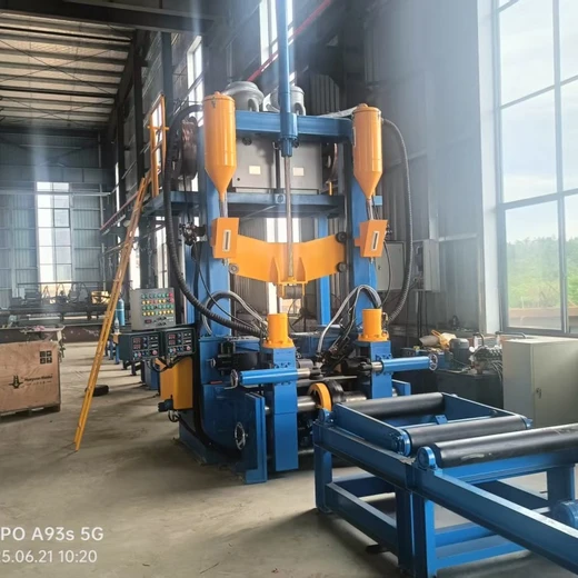 安徽合肥瑤海皇泰H型鋼組焊矯一體機型號操作方便組焊矯一體機