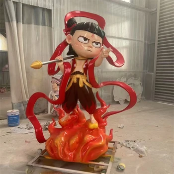 卡通雕塑制作-各種卡通雕塑案例分享