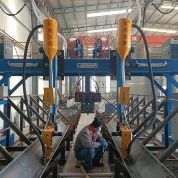 山西臨汾古縣皇泰H型鋼組焊矯一體機加工操作方便組焊矯一體機