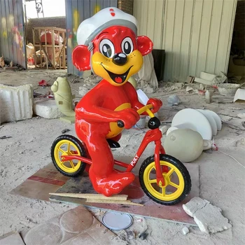 卡通雕塑制作-各種卡通雕塑案例分享