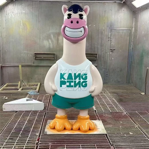 各種卡通雕塑案例分享-玻璃鋼卡通雕塑-卡通雕塑定制廠家