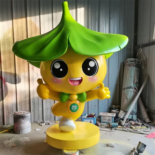 彩繪卡通雕塑-大型卡通雕塑安裝現(xiàn)場-玻璃鋼卡通雕塑廠家