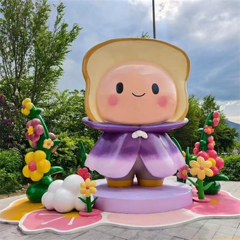 彩繪卡通雕塑-玻璃鋼卡通雕塑廠家-各種風(fēng)格的卡通雕塑實(shí)拍圖