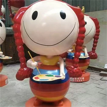 各種風(fēng)格的卡通雕塑實(shí)拍圖-卡通雕塑實(shí)拍圖-卡通雕塑定制廠家