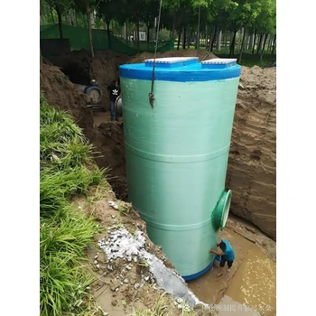 婁底一體化預制泵站廠家,雨水提升泵站,智能遠程控制