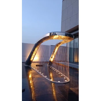 徐州文化中心不銹鋼雕塑制作工藝