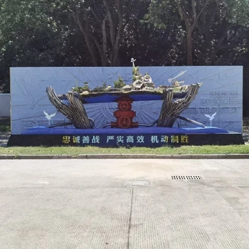 嘉興文化中心不銹鋼雕塑制作工藝