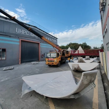 湖北仙桃uhpc水磨石鏤空uhpc水磨石定制化造型