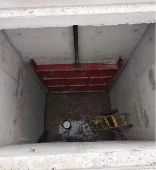 長沙鑄鐵閘門3000*3000手搖式啟閉機30噸