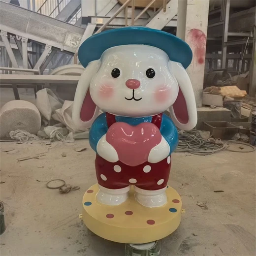 彩色卡通雕塑,色彩靚麗呆萌可愛,卡通雕塑圖片大全