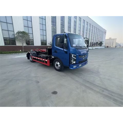 新能源電動鉤臂垃圾車地庫6方7方勾臂建筑垃圾車