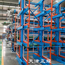 角鋼槽鋼方管棒料立體多層分類擺放伸縮式懸臂貨架
