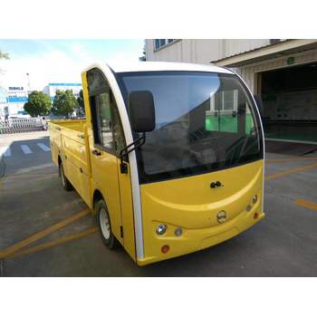 1噸電動小貨車，拉油桶噸包的電動平板車