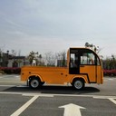 2噸電動小貨車輕工業車間拉貨電動小車