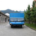 福建5噸電動貨車廠區園區會展中心使用的電動帶頂棚貨車