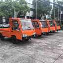 石家莊3噸電動(dòng)平板貨車搬運(yùn)車貨箱車電動(dòng)款廠區(qū)內(nèi)使用