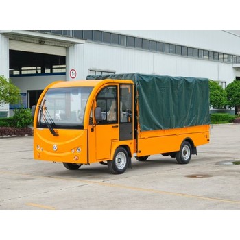 带货箱带顶棚电动车-厂区拉货运输物品电瓶车