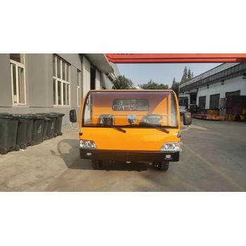 实际载重5吨的电动款平板货车-厂区拉货电动车