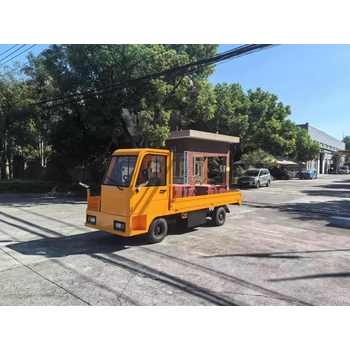 單邊電動平板貨車外貿(mào)哈薩克斯坦工廠電動貨車