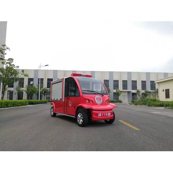 江蘇蘇州電動消防車廠家，金庭微型消防電瓶車