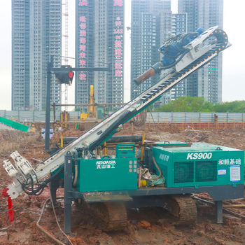 河北邢臺(tái)孔山KS900頂區(qū)錨桿鉆機(jī)