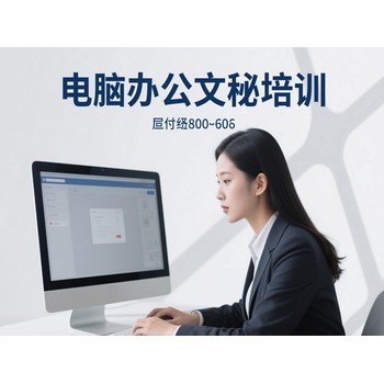 萬江電腦培訓力推辦公文秘課程