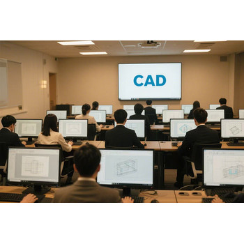 萬江新村電腦CAD五金機械培訓進行時