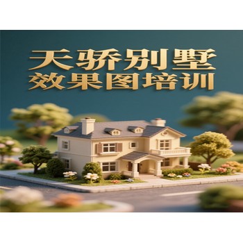 東莞高埗三聯電腦辦公培訓別墅效果圖培訓上萬江天驕