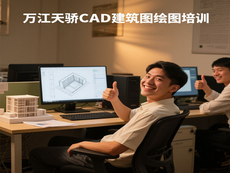 東莞萬江天驕職校CAD建筑圖繪圖培訓