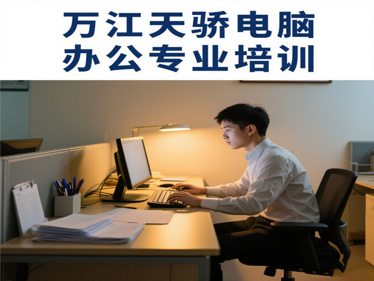 東莞萬江天驕職校電腦辦公培訓