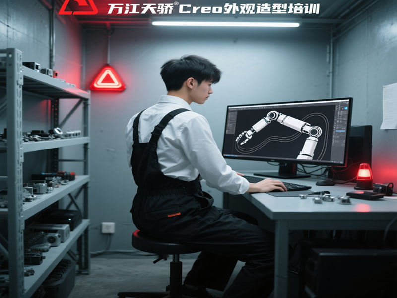 東莞萬江天驕職校Creo外觀造型培訓