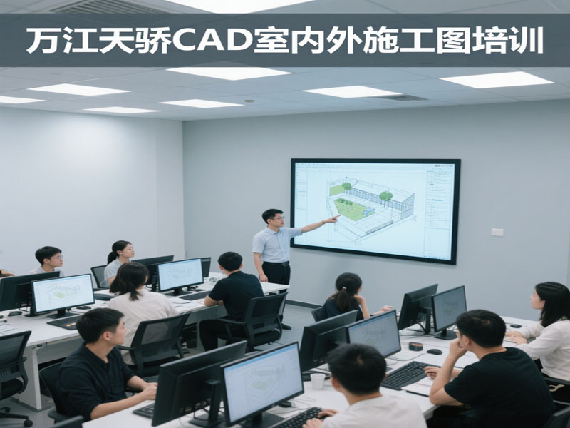 東莞萬江天驕職校暑假CAD室內(nèi)外施工圖繪圖培訓(xùn)