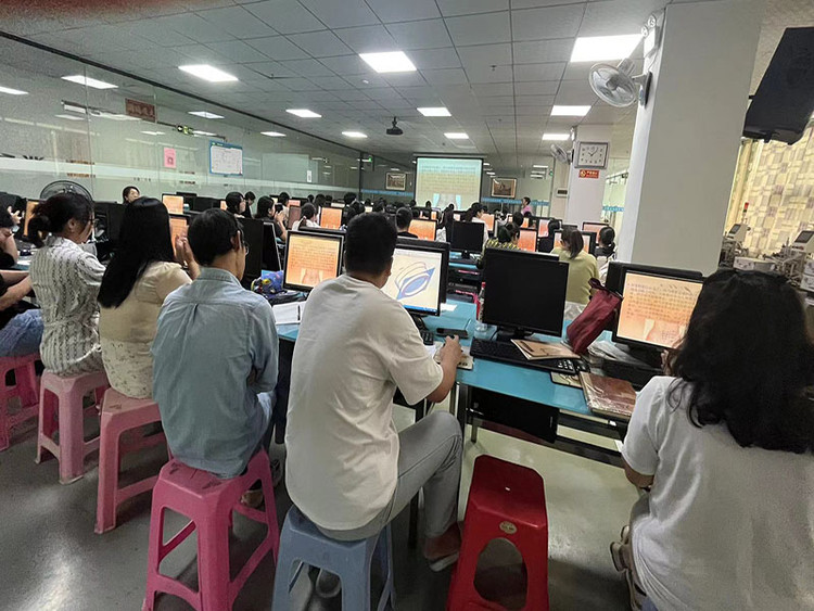 東莞萬江天驕職校暑假練習大廳