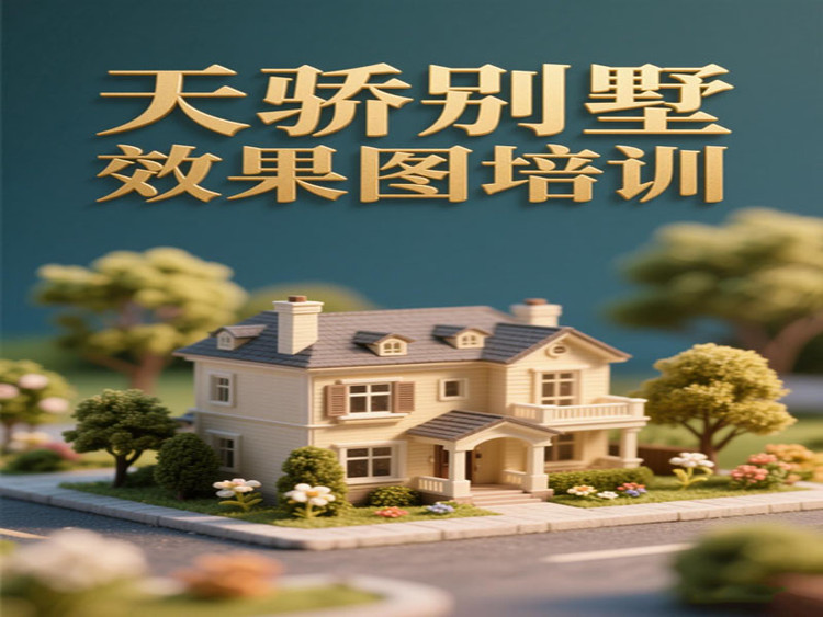 東莞萬江天驕職校別墅效果圖培訓(xùn)