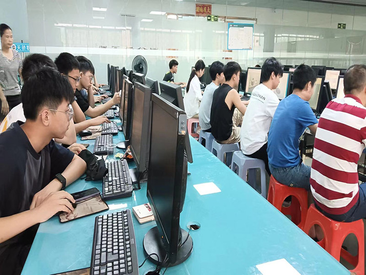東莞萬江天驕職校暑假練習大廳