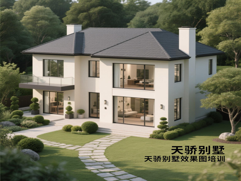 東莞萬(wàn)江天驕職校別墅效果圖培訓(xùn)