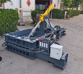 全自動臥式金屬壓塊機(jī)120噸小型臥式壓塊機(jī)