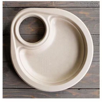 沖孔P0134盤甘蔗將輕食一次性餐具