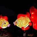 金魚花燈春節(jié)花燈定制彩燈制作燈籠
