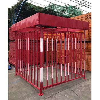 工地配電箱防護棚變壓器防護圍欄金屬柵欄金屬鐵絲圍網成都廠家