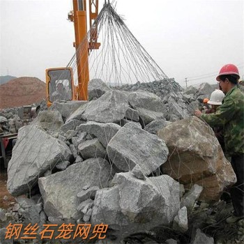 防汛工程用石籠網兜合金石籠網兜堤壩防護鉛絲石籠網格賓籠