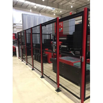 成都車間隔離護欄網(wǎng)實體工廠室內(nèi)金屬隔斷網(wǎng)電氣設(shè)備隔離圍網(wǎng)