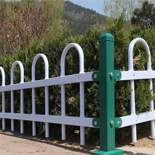 U型鋅鋼草坪護欄草坪隔離柵欄U型馬路綠化帶防護柵欄花壇護欄