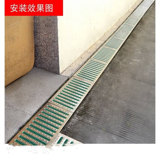 成都廚房不銹鋼地溝篦子水溝蓋板食堂不銹鋼水溝踏步板有現(xiàn)貨