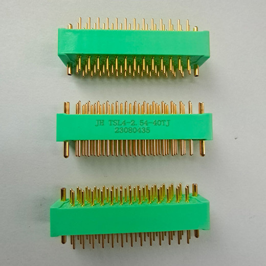 新年份产品TSL4-2.54-17TJW锦宏牌线簧孔印制板矩形连接器