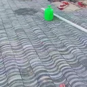 園林鋪地小青瓦裝飾立瓦拼花