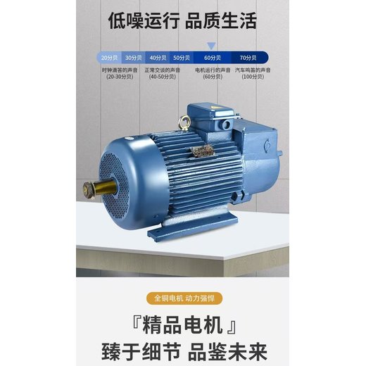面粉行業(yè)篩分鋰電材料篩分宏達(dá)三相異步振動(dòng)電機(jī)廠家380V電機(jī)
