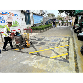 桂林道路標線公司,消防通道劃線廠家
