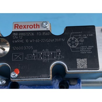 4WRAE10W1-60-2X/G24N9K31/A1V力士樂比例方向閥